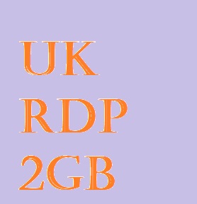 UK RDP With Admin Access 2GB