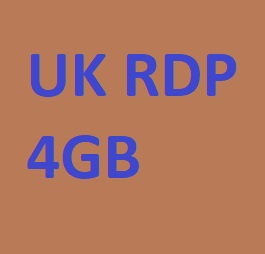 UK RDP With Admin Access 4GB